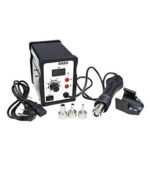 Avyrdo Compact Design Digital 858D SMD Rework Station or Hot Air Soldering Rework Station With Auto Cut Feature, ESD Safe & Updated Version (Black) - Image 6