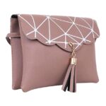 AVYRDO Stylish Mini Crossbody Bag For Women or Girls With 2 Compartments, Sling Bag For Women Purse (Onion Brown)