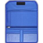 AVYRDO Multi-Purpose Document Organiser Wallet, Card Holder, Cheque Book Cover, Vehicle or Car Paper and More with Mat Finish, Pack of 1 (Blue)
