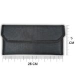 AVYRDO Multi-Purpose Document Organiser Wallet, Card Holder, Cheque Book Cover, Vehicle or Car Paper and More with Mat Finish, Pack of 1 (Black) - Image 6