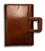 All-in-One PU Leatherette Professional Executive File Folder Document Organizer with 2 Binder Ring, Secure Hidden Handle, Multi Pockets & Zipper Closure Big Size B4 (Brown) - Image 10